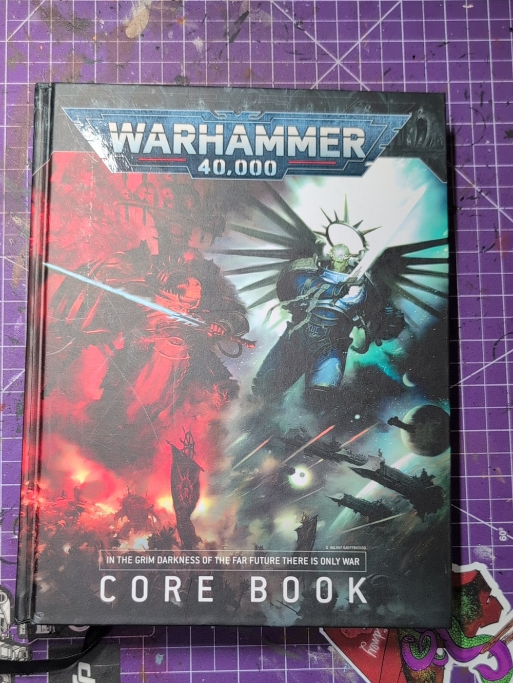 Warhammer 40,000 Core Book - Red & Blue Cover